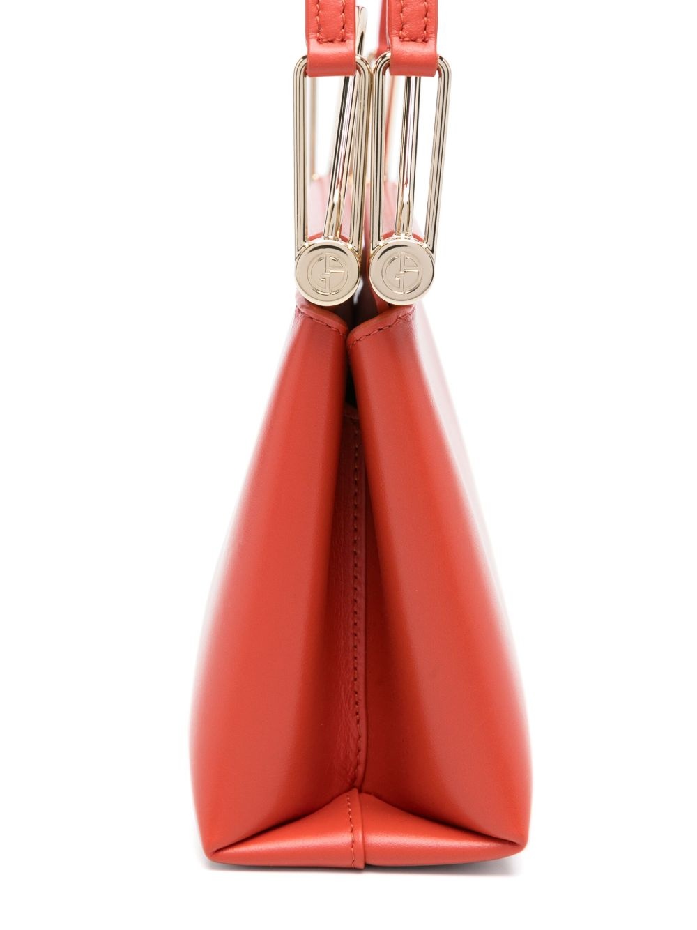 small leather tote bag - 3