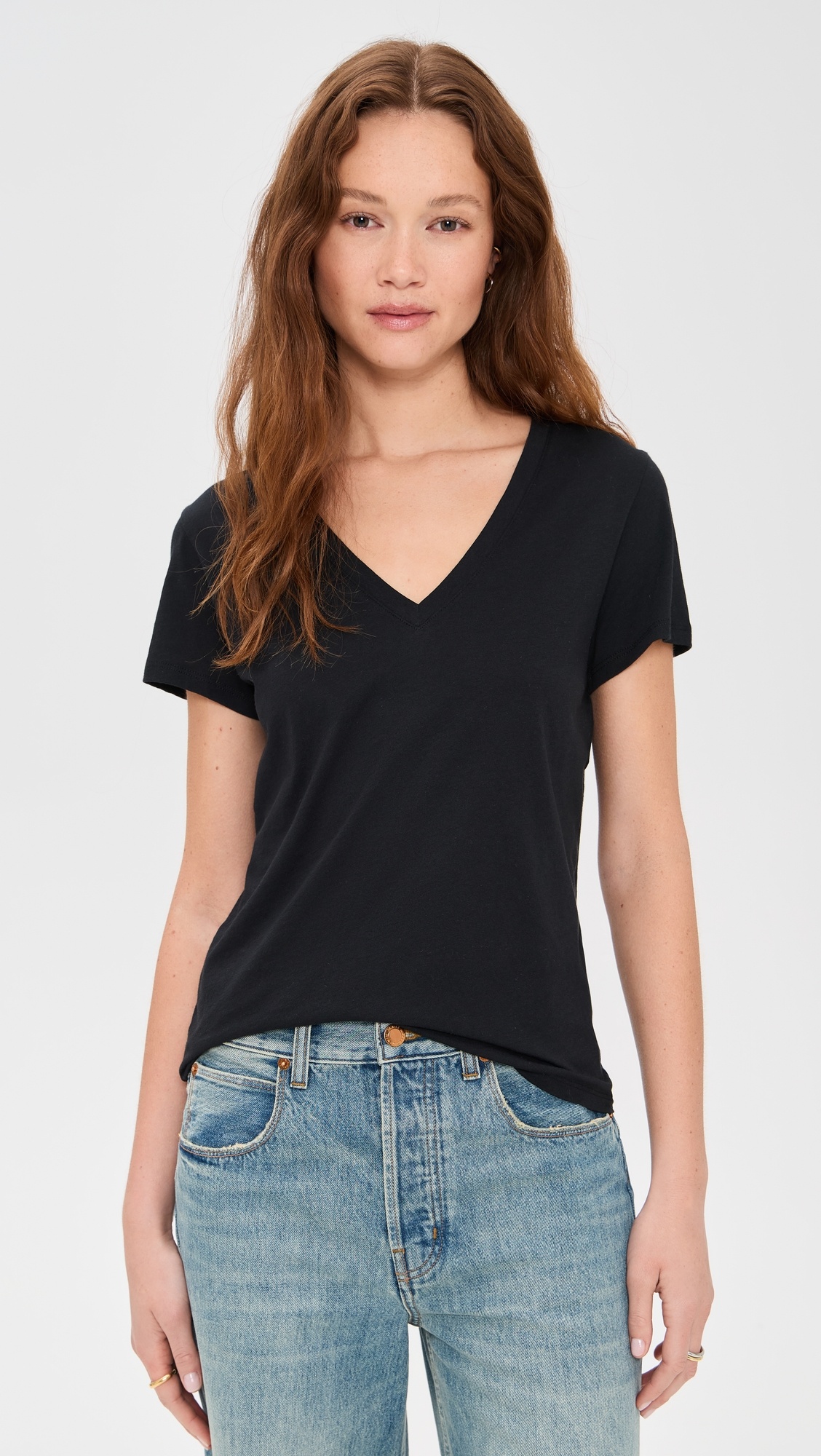 Essential V Neck Tee - 6