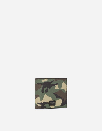 Dolce & Gabbana Camouflage bifold wallet outlook