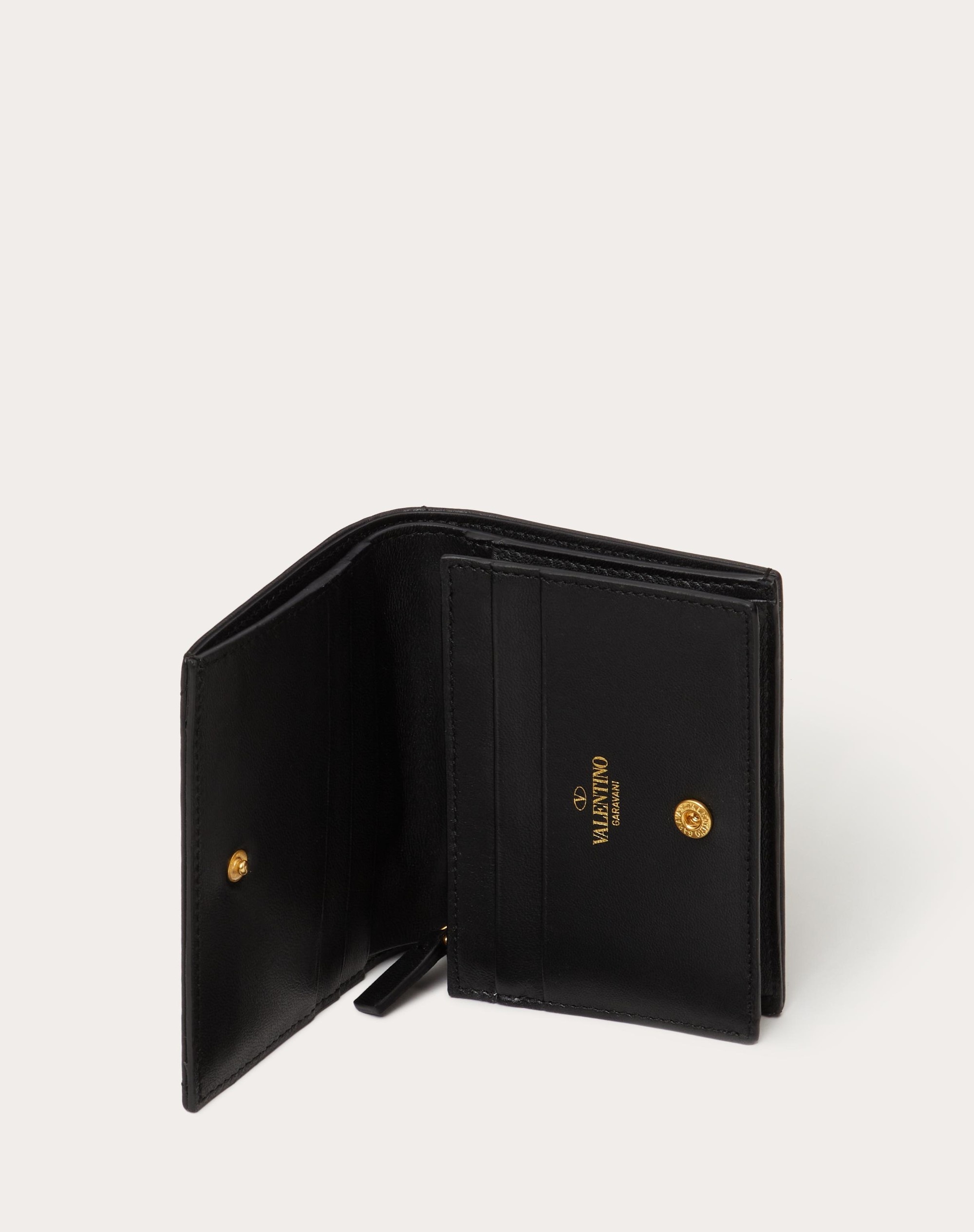 SMALL NAPPA ROMAN STUD WALLET - 5
