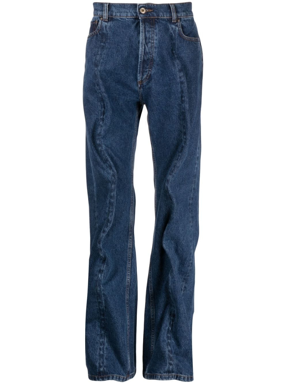 Wire wide-leg cotton jeans - 1