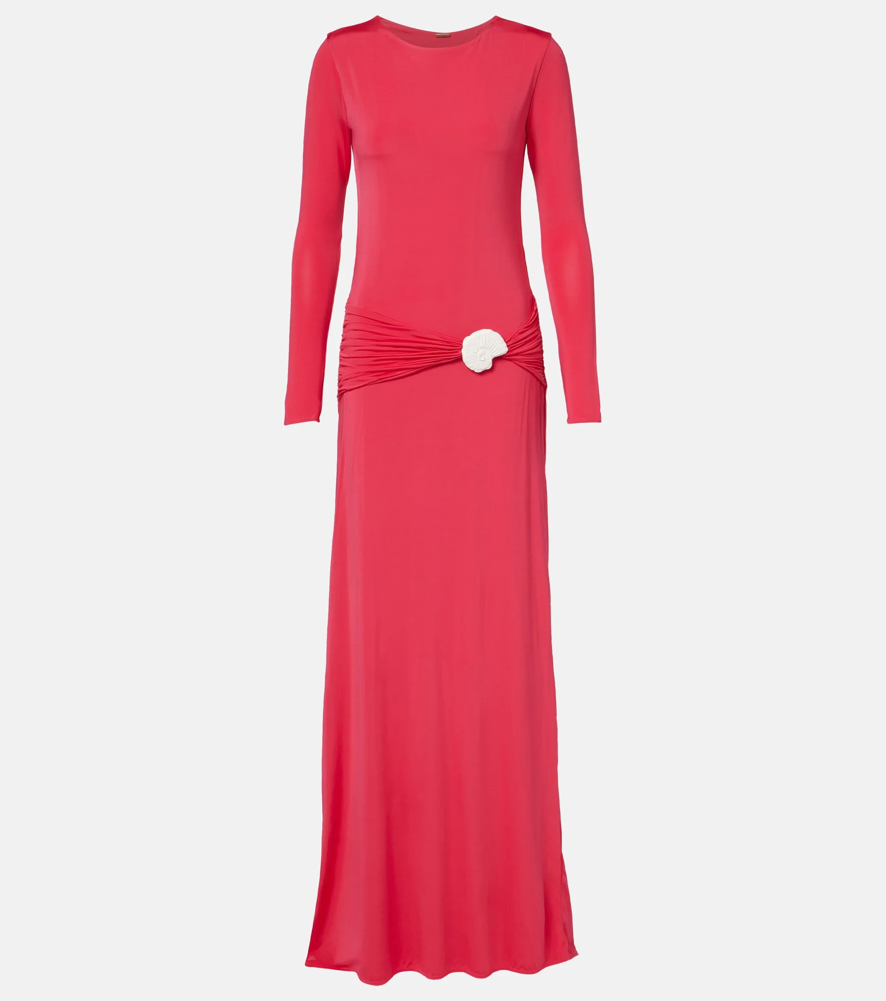 Eres gathered jersey maxi dress - 1