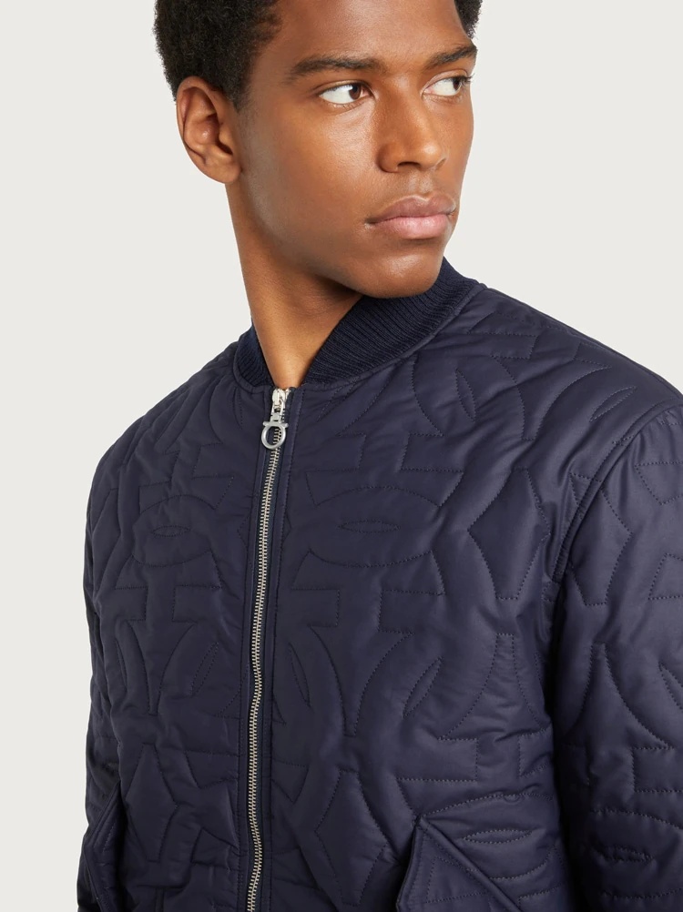 QUILTED GANCINI BLOUSON - 4