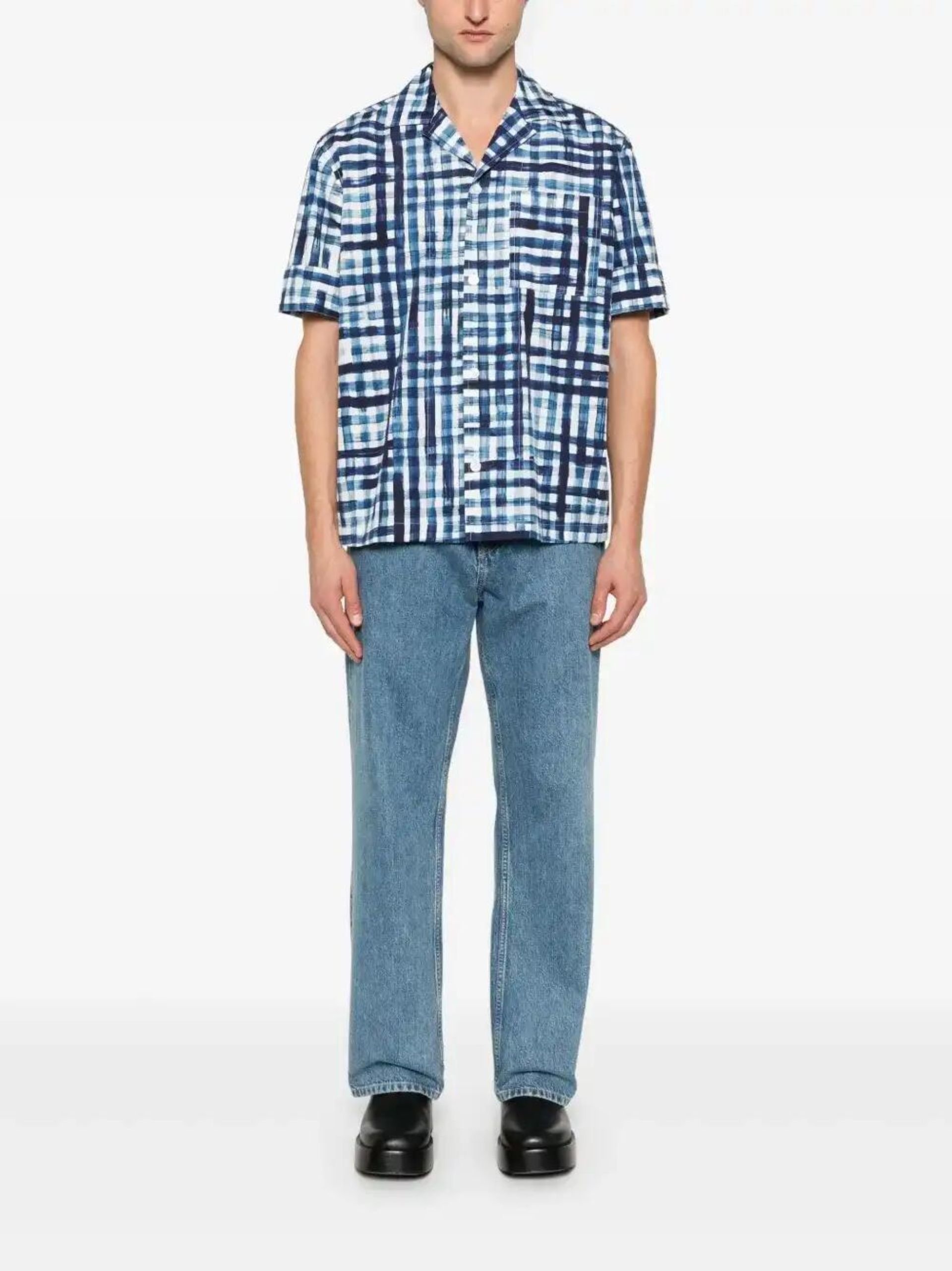 checked shirt - 2