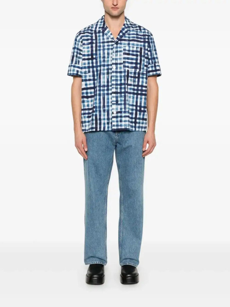 Bottega Veneta checked shirt outlook