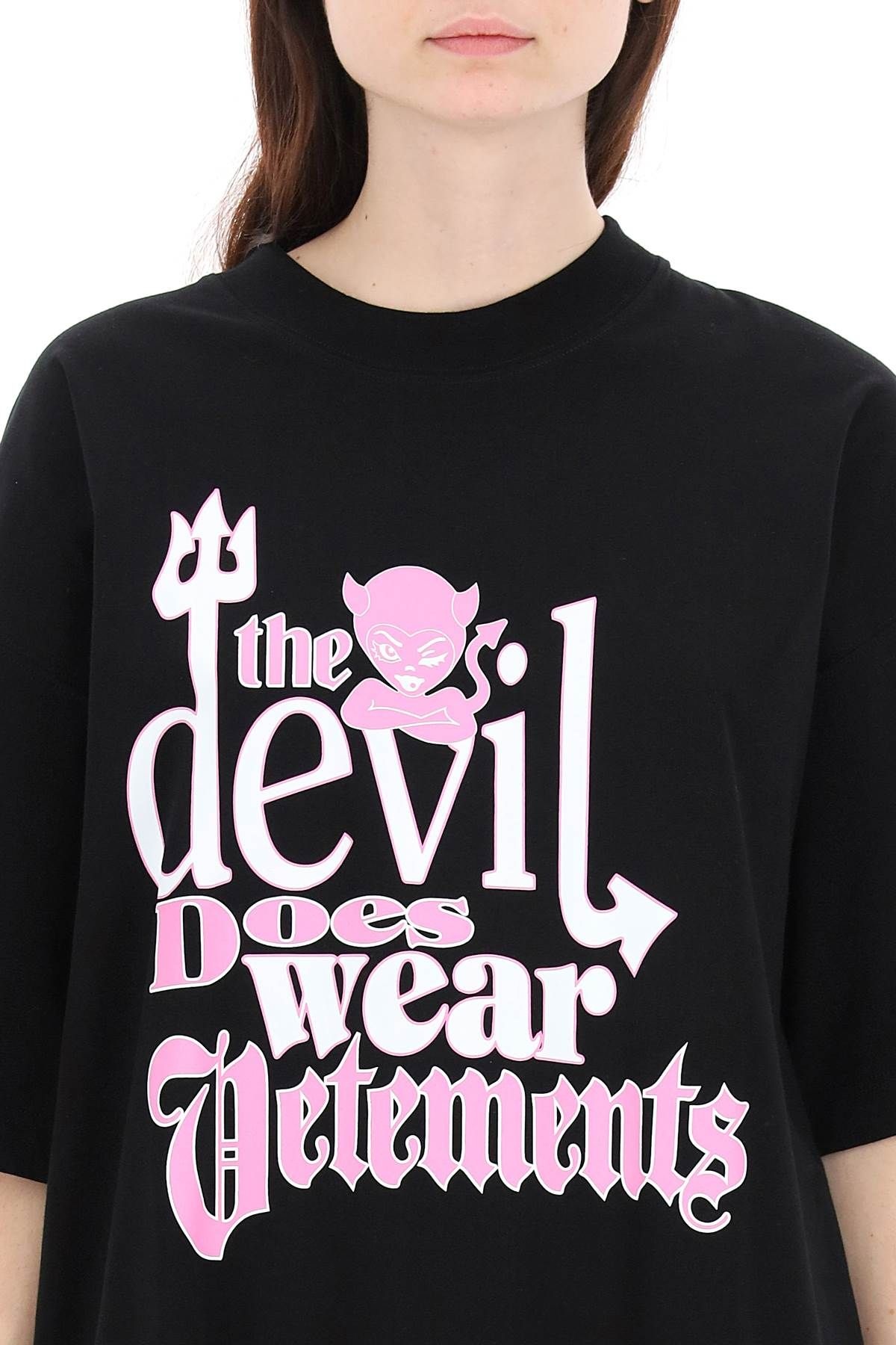 'DEVIL DOES WEAR VETEMENTS' T-SHIRT - 5