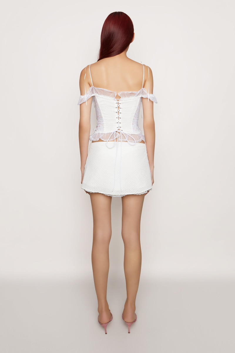 LACE UP PANEL CORSET 5