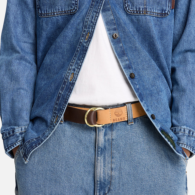 Timberland® x BEAMS Embossed Belt 9