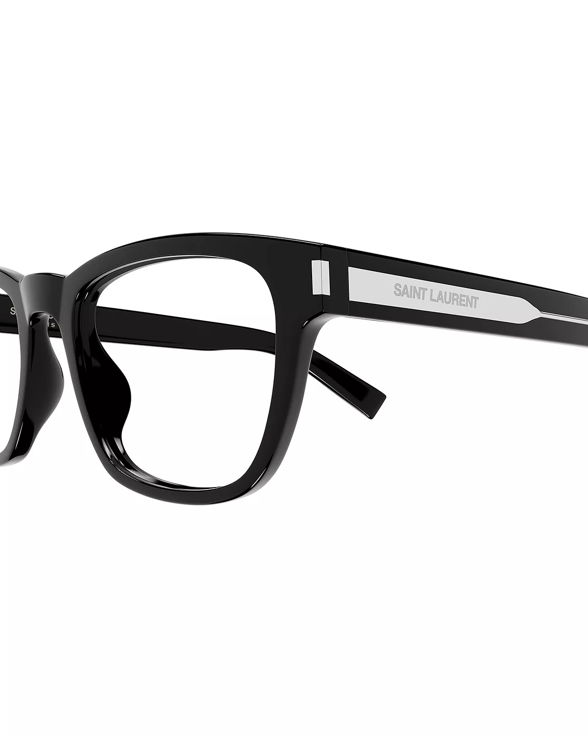 Saint Laurent Mid Naked Wirecore Rectangular Optical Glasses Mm Reversible