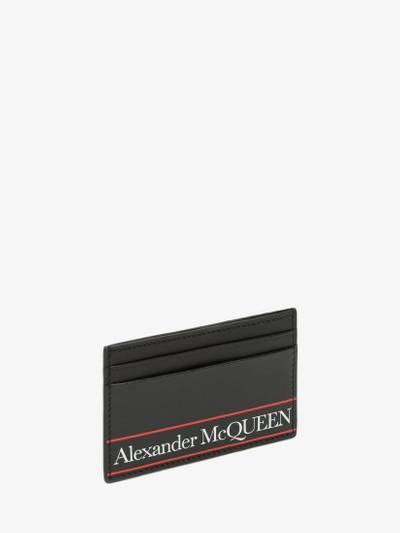 Alexander McQueen Alexander Mcqueen Cardholder in Black/red outlook