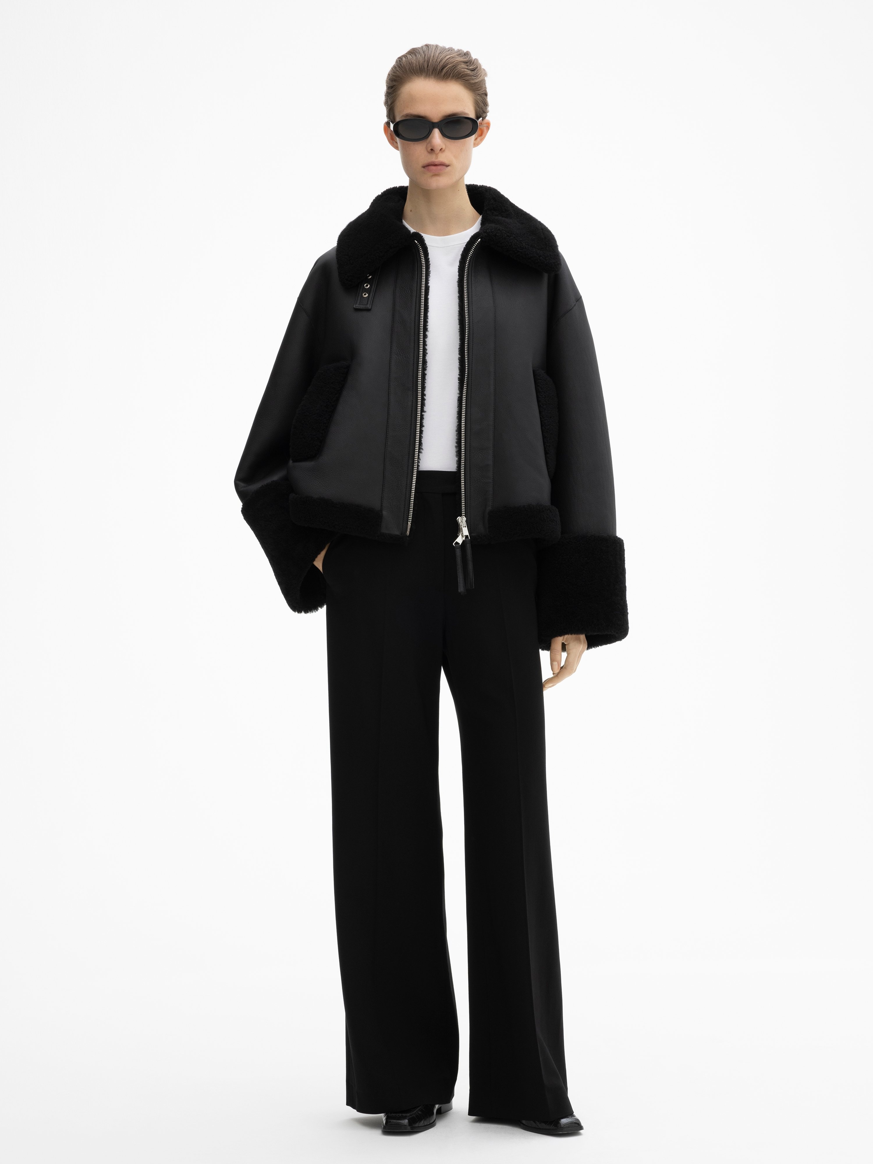 Short shearling - 2