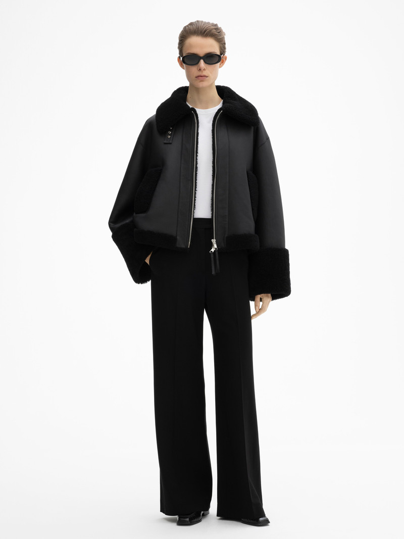 House of Dagmar Short shearling outlook