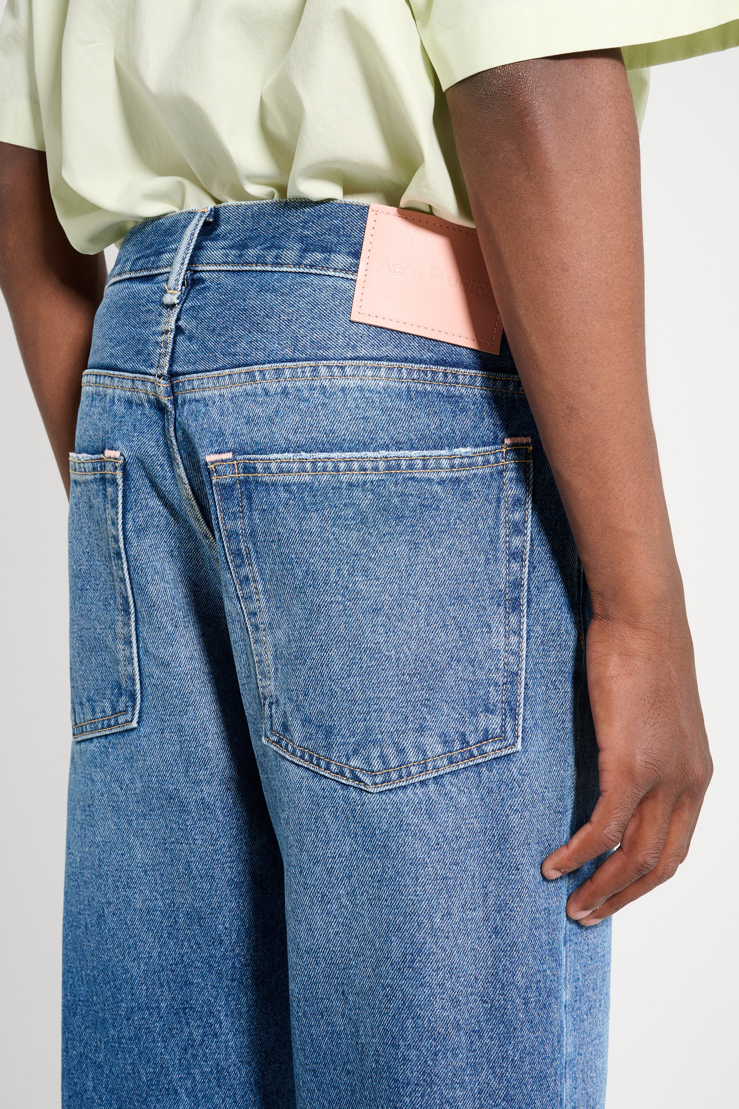 ACNE STUDIOS 2010M JEANS VINTAGE BLUE - 5