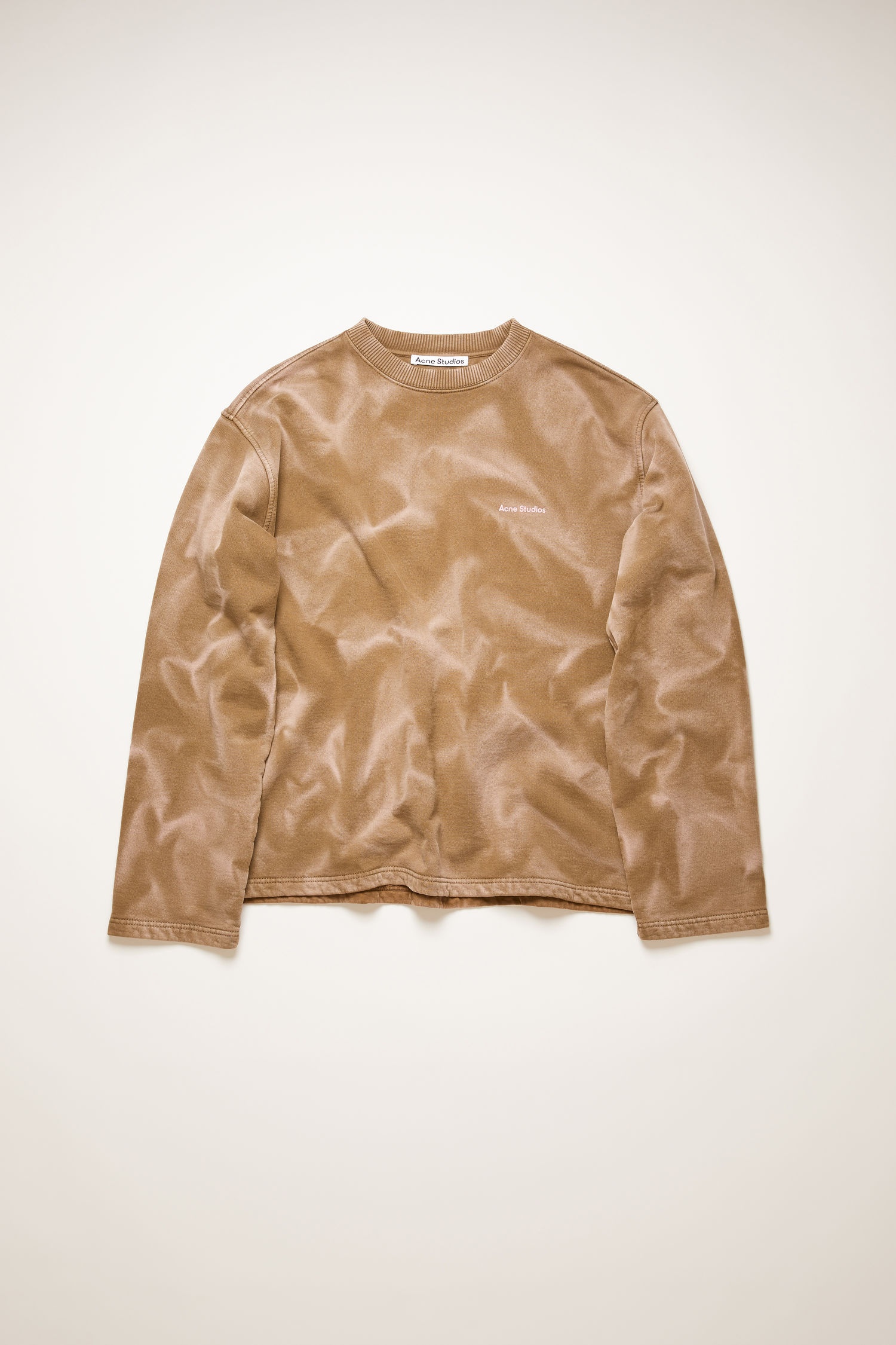 Tie-dye sweatshirt brown - 5