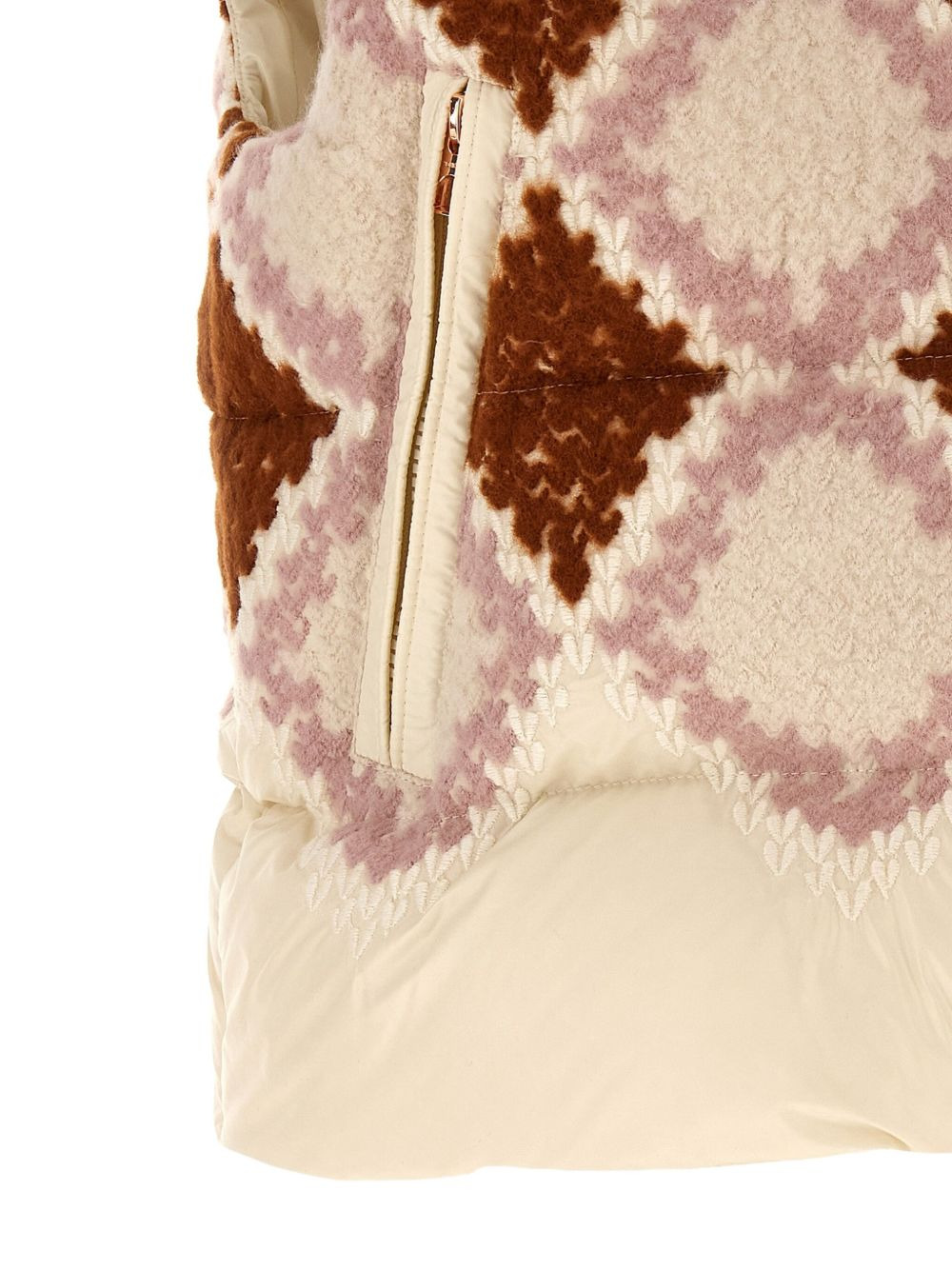Armathia quilted diamond-pattern vest - 3