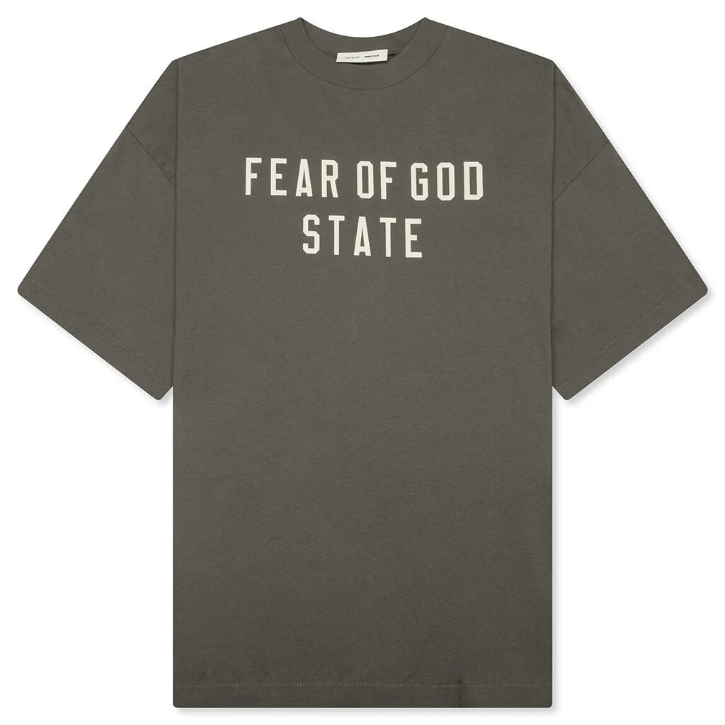 90'S FIT TEE - MOSS - 1