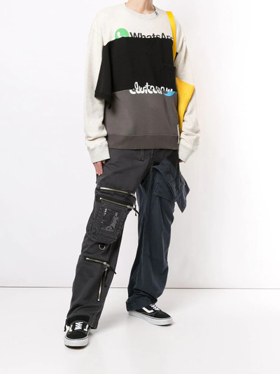 Maison MIHARAYASUHIRO Left Docking Military trousers outlook