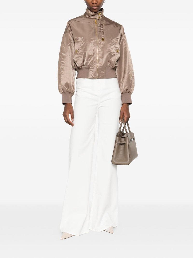 ELISABETTA FRANCHI zip-up bomber jacket outlook