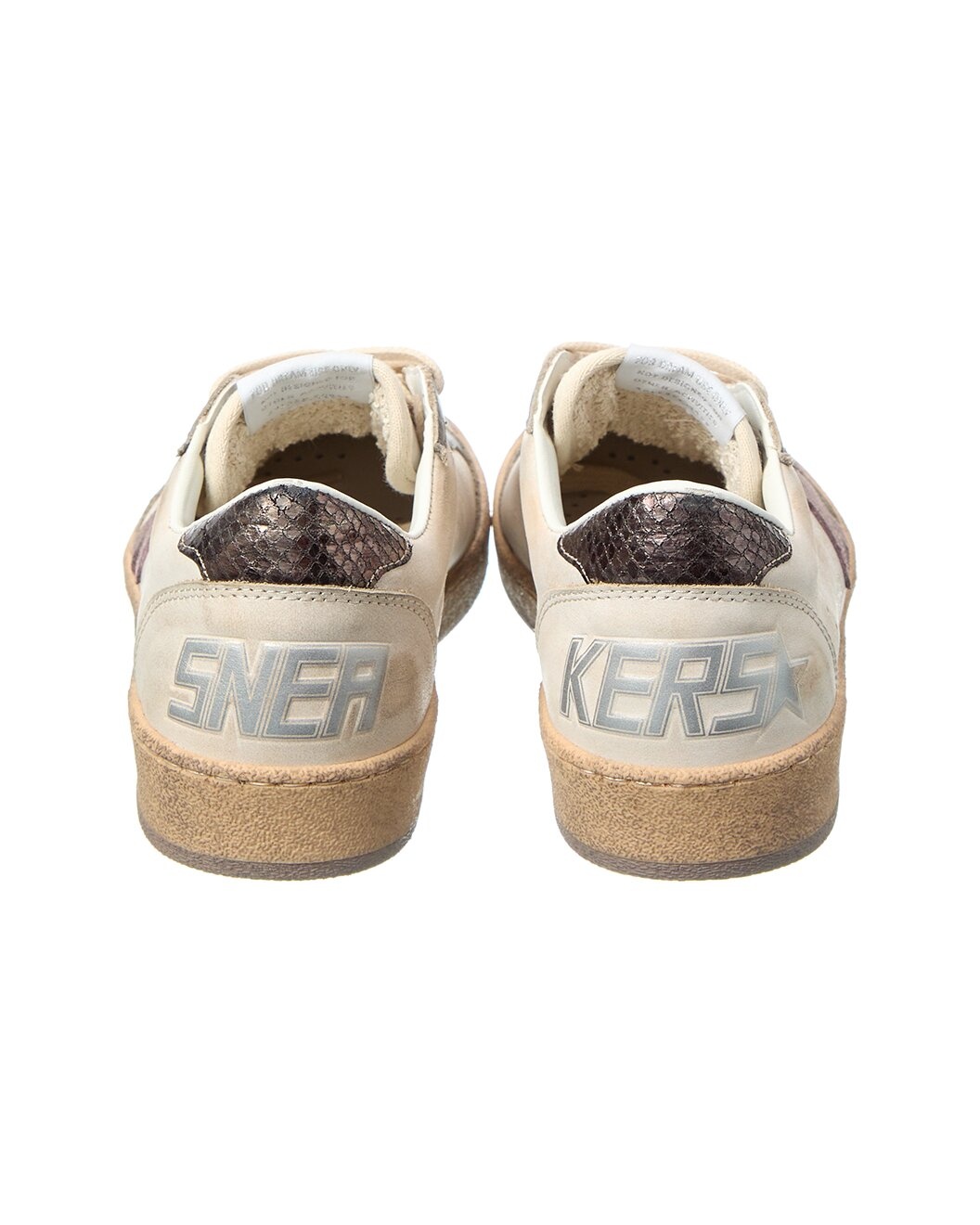 Golden Goose Ballstar Suede & Leather Sneaker - 5