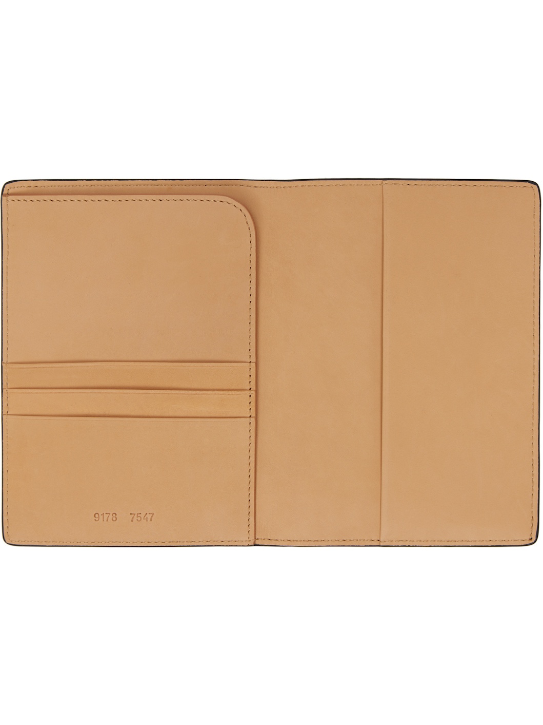Black Folio Passport Holder - 3