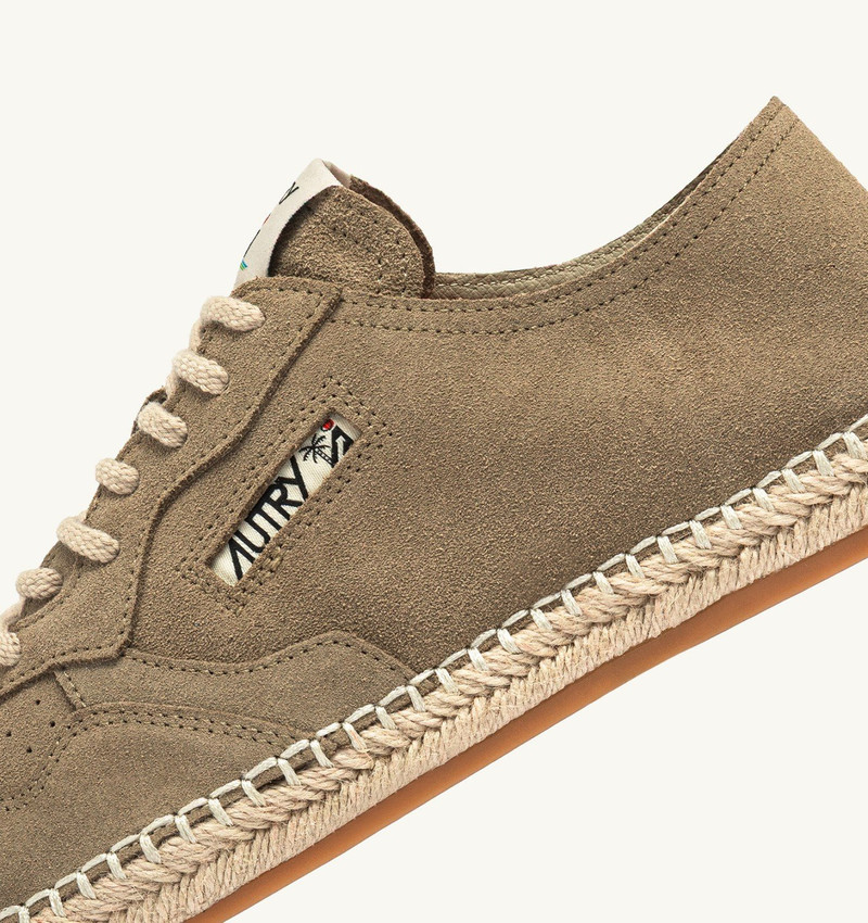 SANDY ESPADRILLES IN TAOS TAUPE SUEDE 6