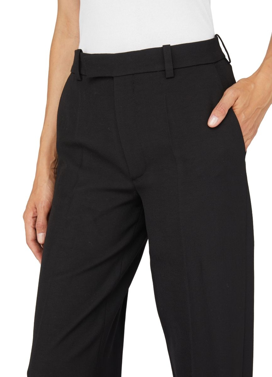 Straight leg tailored trousers - 4