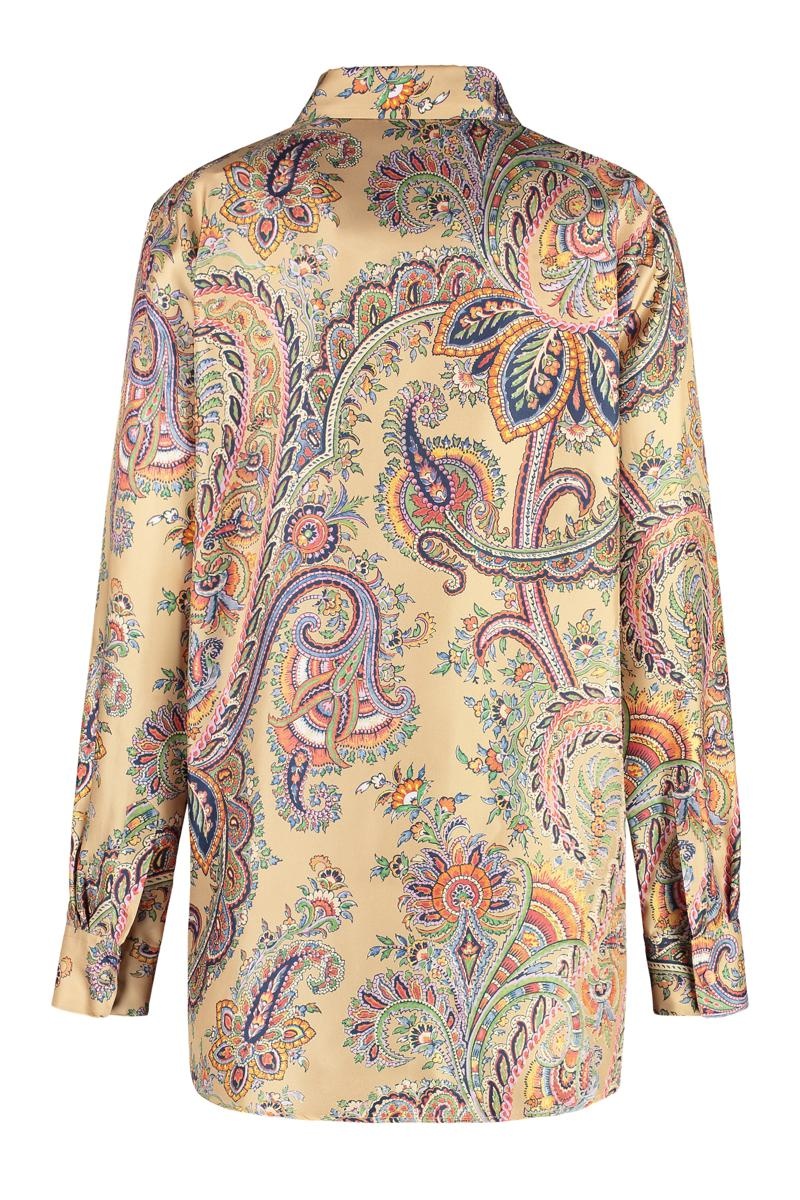 ETRO PRINTED SILK SHIRT - 2