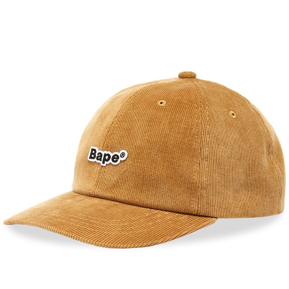 A Bathing Ape Corduroy Panel Cap - 1