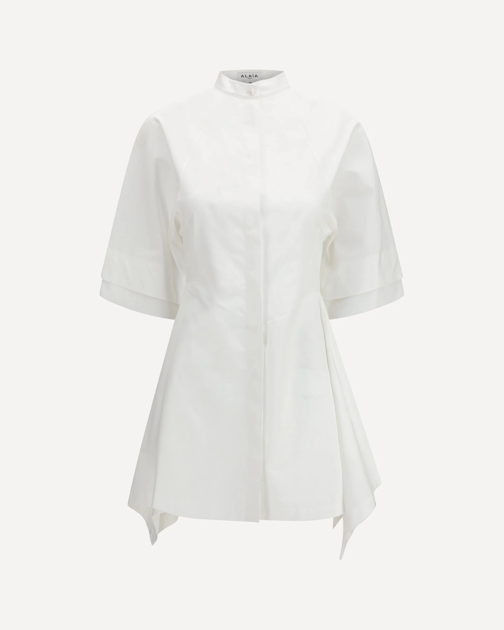 Panelled Poplin Dress - 1