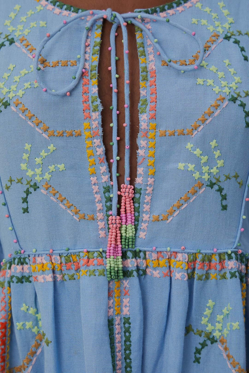 Embroidered Pineapple Cover-Up 6
