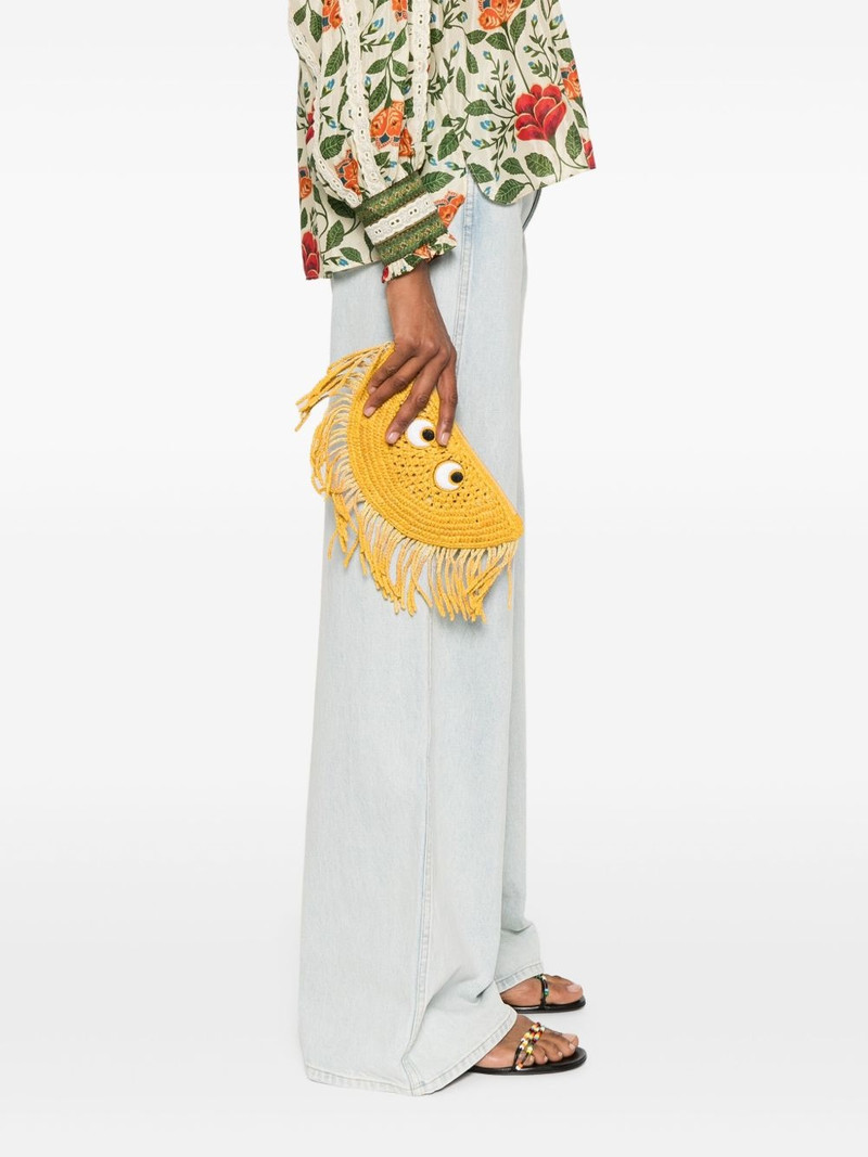 Anya Hindmarch Half Moon clutch bag outlook
