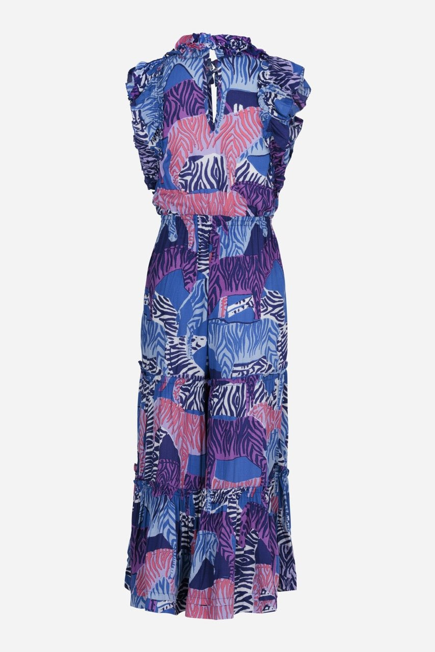 Long Jumpsuit Belene for girls - Blue Ashanti - 2