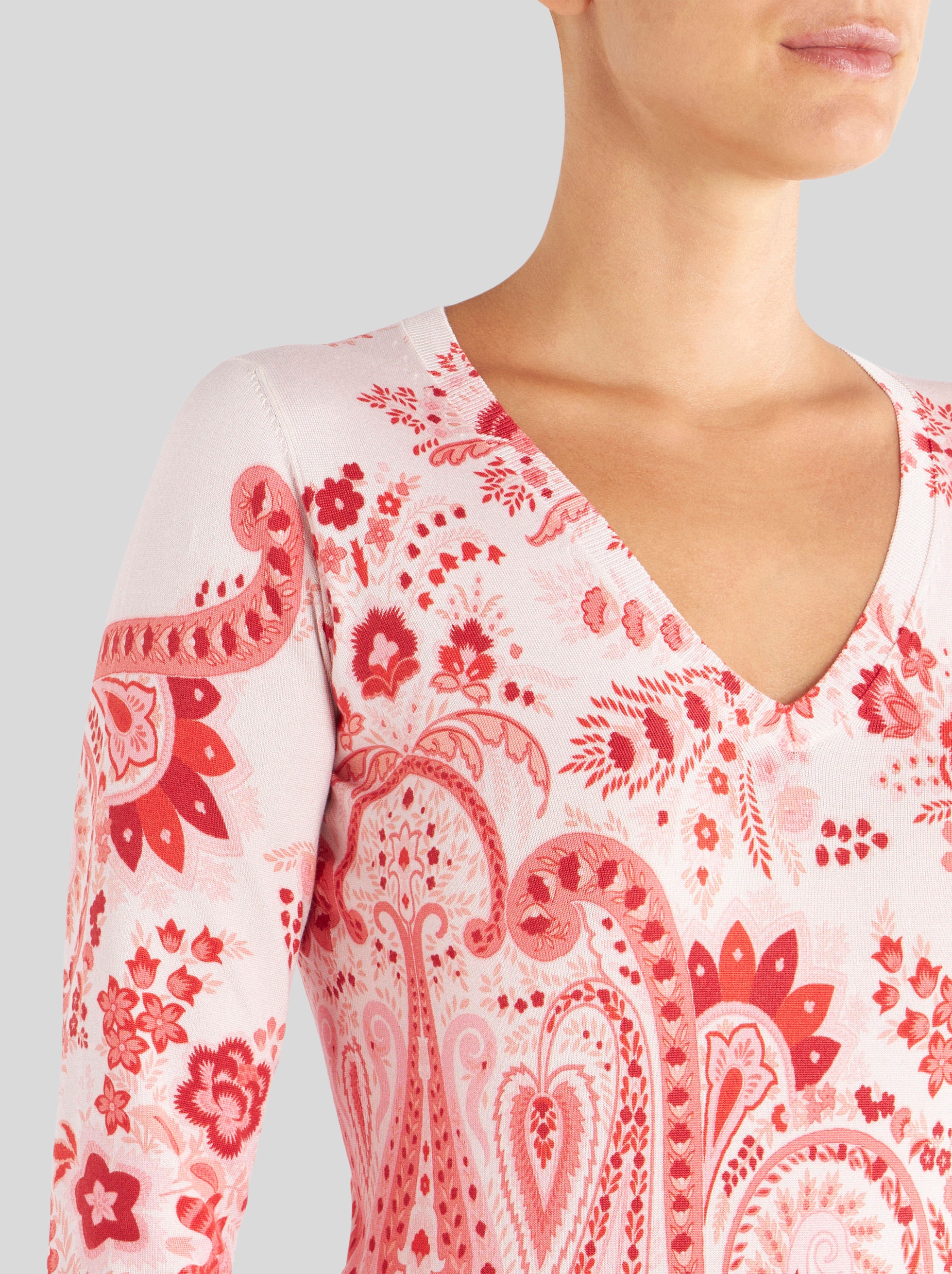PAISLEY PATTERN JUMPER - 3