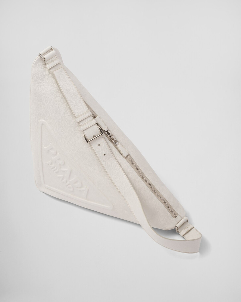 Leather Prada Triangle bag 3