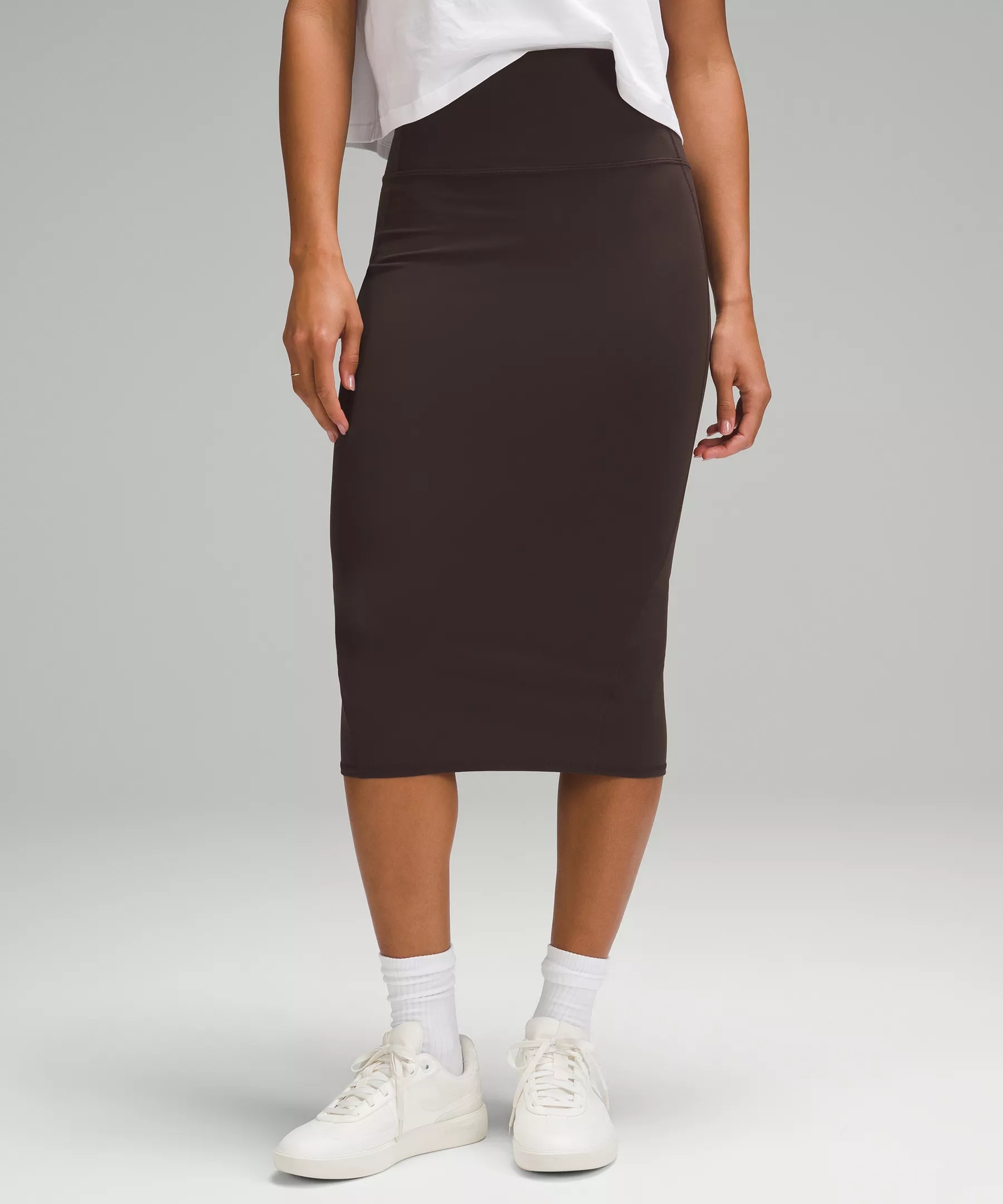 Nulu Slim-Fit High-Rise Skirt - 1