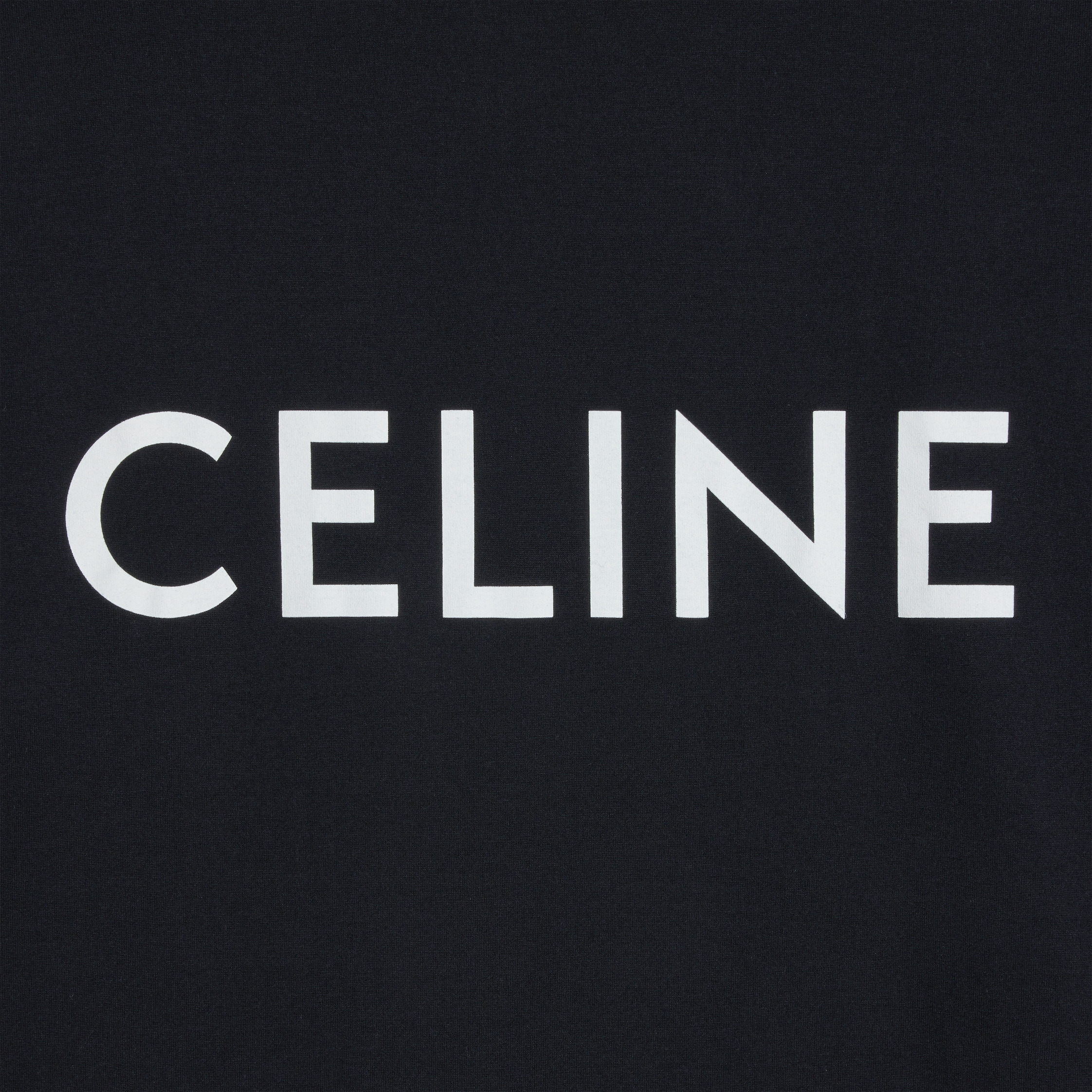 CELINE LOOSE T-SHIRT IN COTTON JERSEY - 4