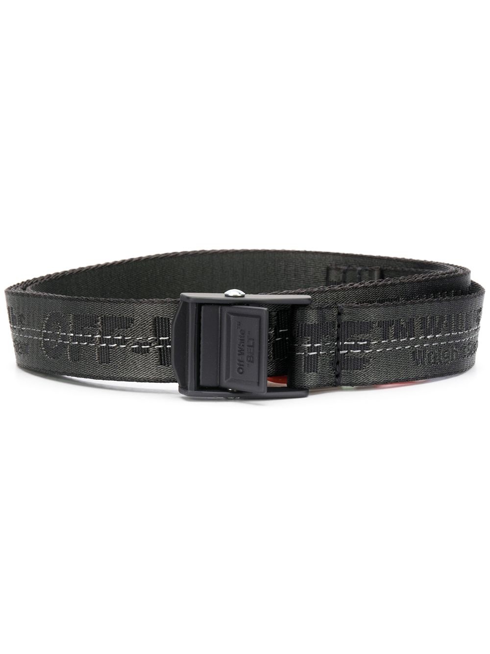 logo print belt - 1