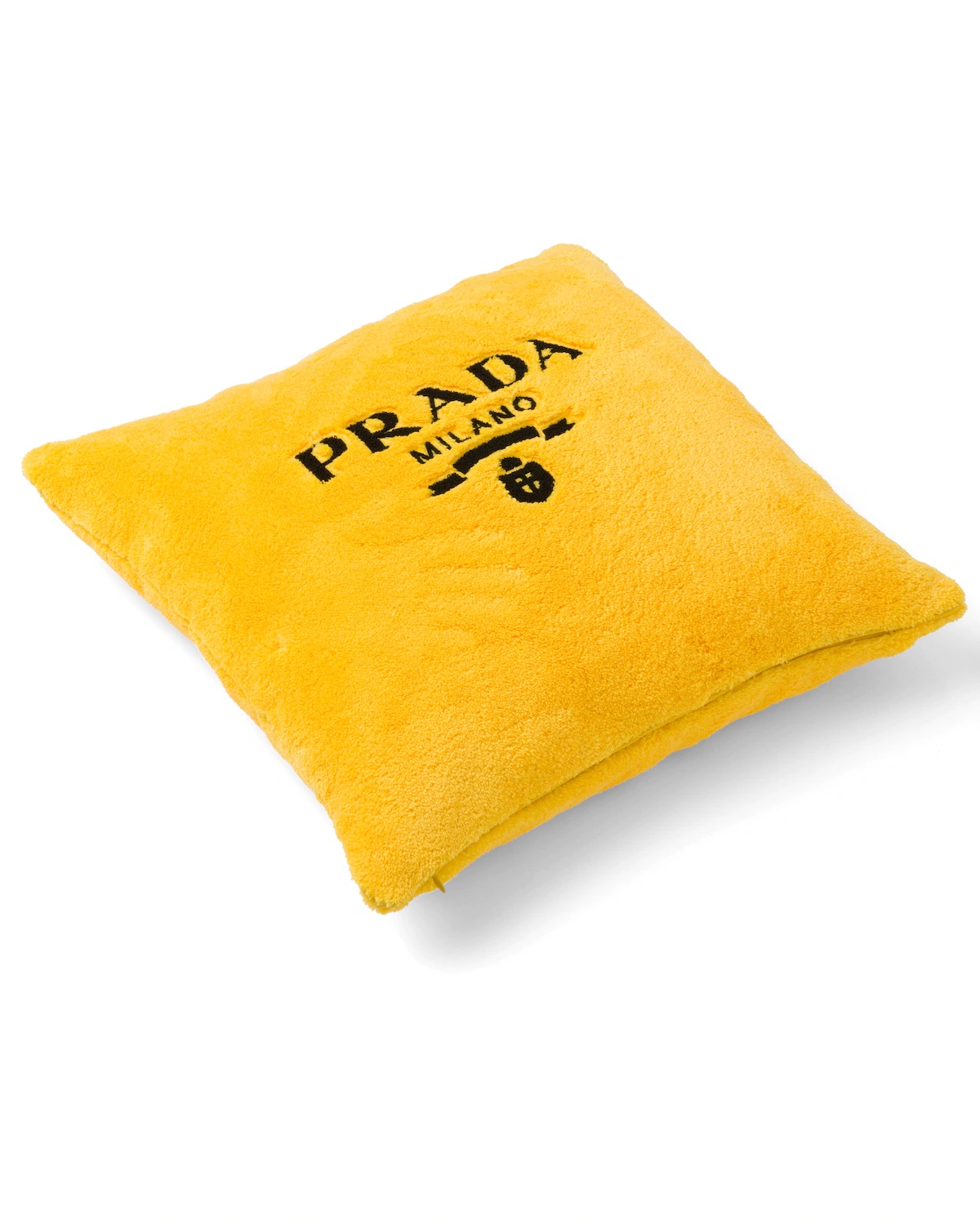 Embroidered terry pillow - 2