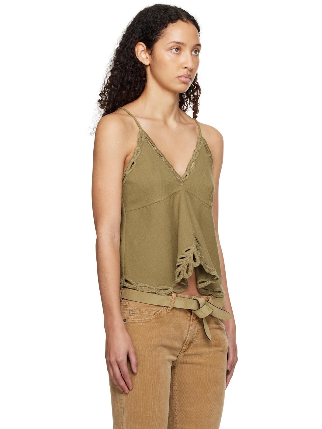 Khaki Tomeki Camisole - 2