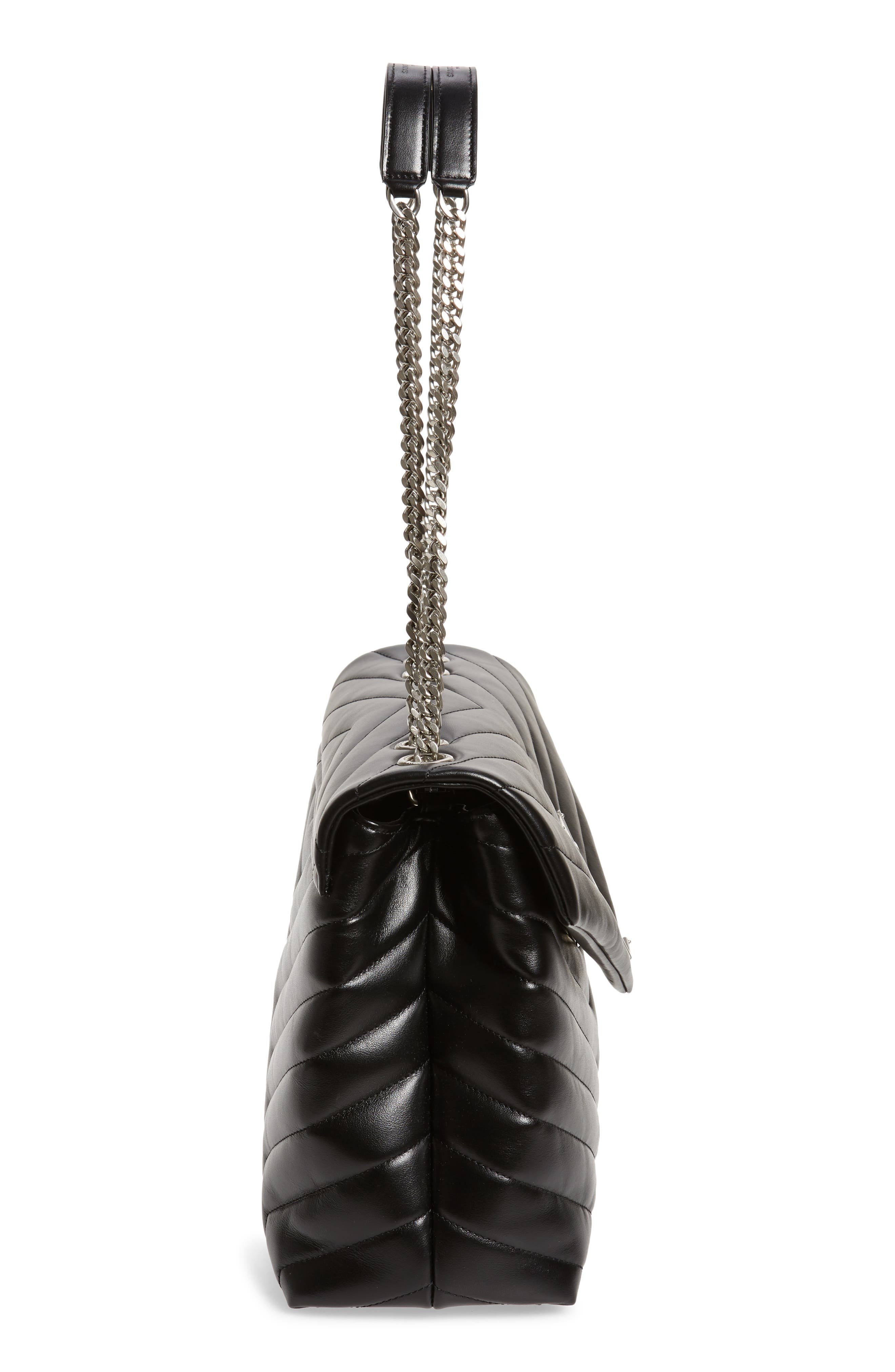 Medium Loulou Matelassé Leather Shoulder Bag - 7