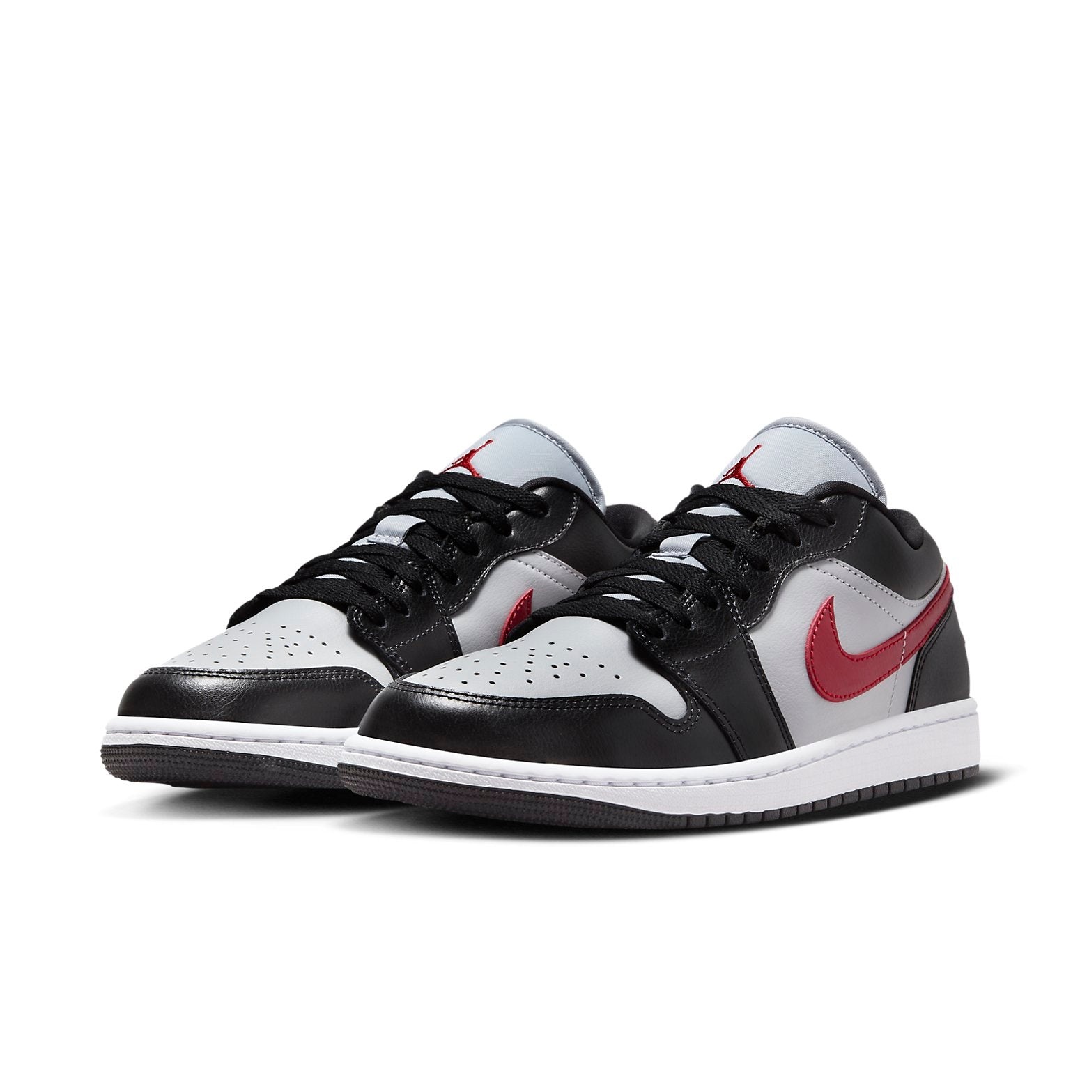 (WMNS) Air Jordan 1 Low 'Wolf Grey Gym Red' DC0774-062 - 3