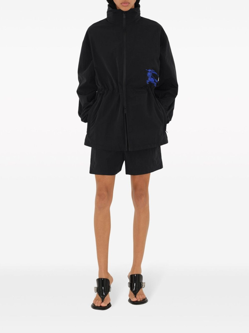 Burberry EKD-embroidered track shorts outlook