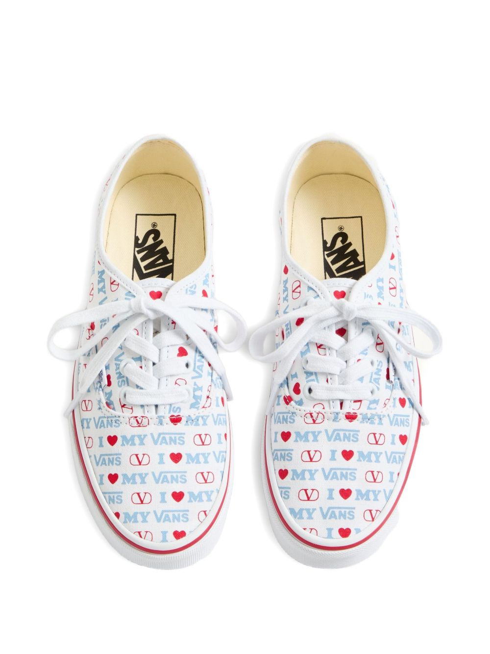 x Vans Love-print sneakers - 3