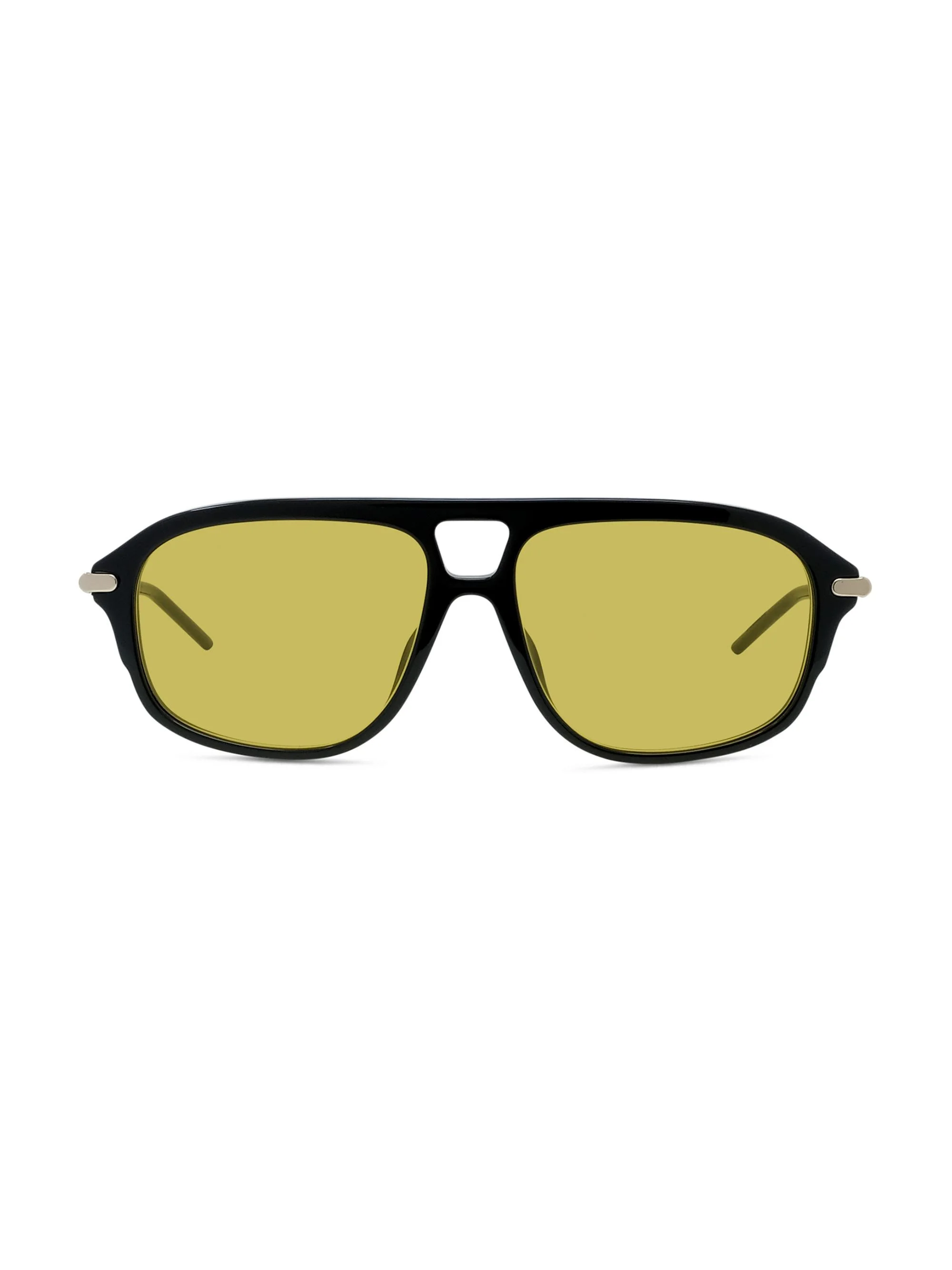 Men's GV One 57MM Aviator Sunglasses - Black Roviex - 1