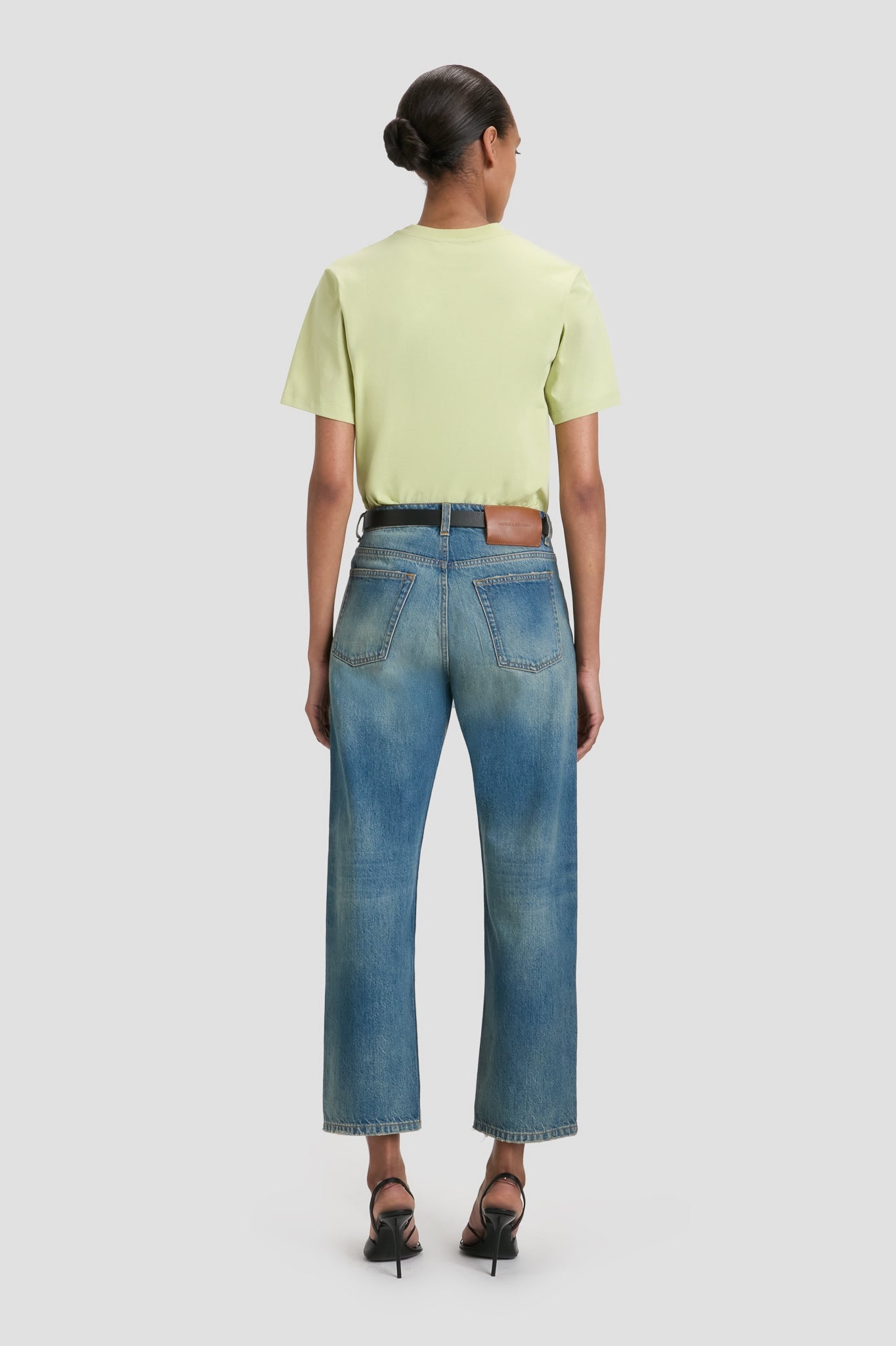 Victoria Tee In Pistachio - 5
