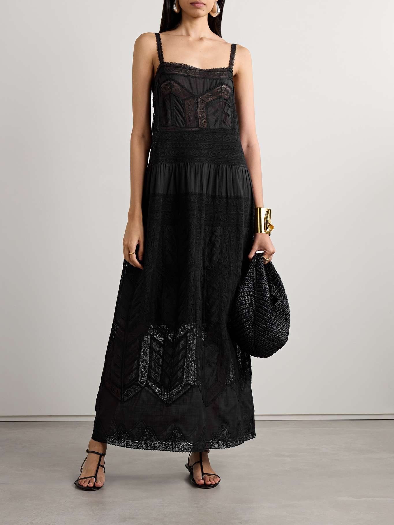 【Zimmermann】HALLIDAY LACE TRIM SLIP DRESS レース スリップ Zimmermann Halliday Lace Trim Slip Dress | Shopbop