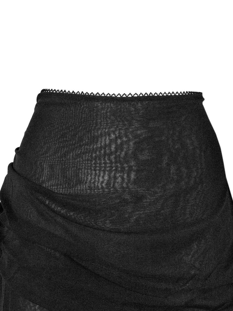 asymmetrical mini skirt 4