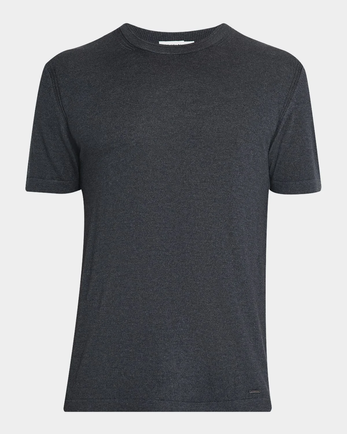 Men's Nathan Cashmere and Silk Crewneck T-Shirt - 1