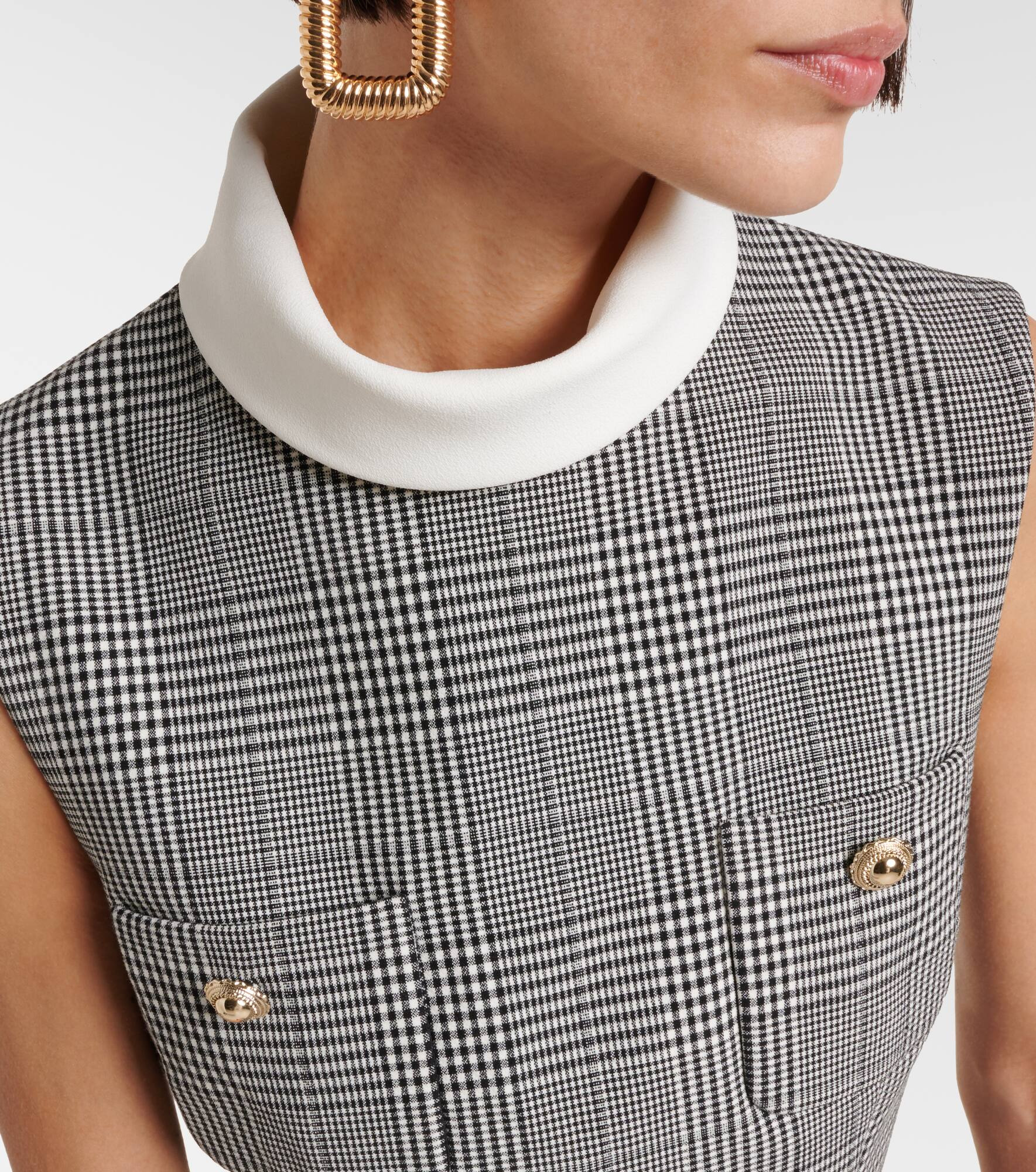 Prince of Wales check minidress - 4