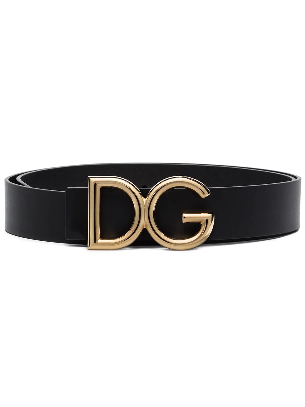 DG logo-plaque buckle belt - 1